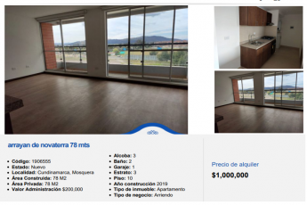 Mosquera, 3 Habitaciones Habitaciones, ,2 BathroomsBathrooms,Apartamento,Arriendo,10,1003 Mosquera, 3 Habitaciones Habitaciones, ,2 BathroomsBathrooms,Apartamento,Arriendo,10,1003