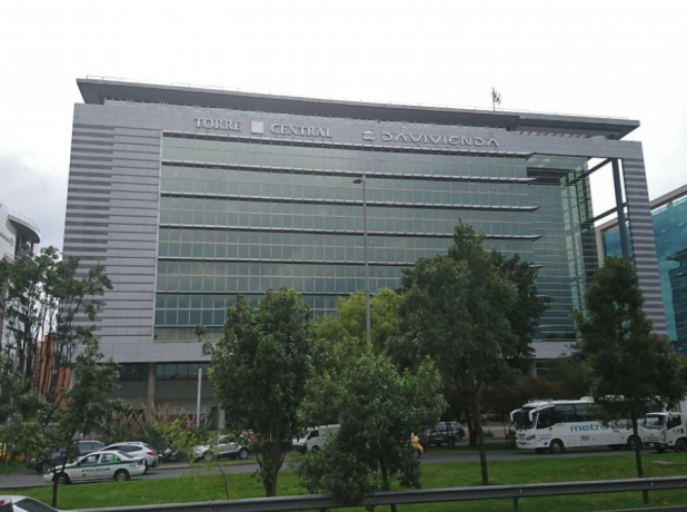 Ciudad Salitre, Bogotá, ,Oficina,Arriendo,Torre Central Davivienda,7,1042